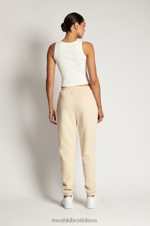 Meshki zanna rebrované tielko oblečenie biely 4N0F6863