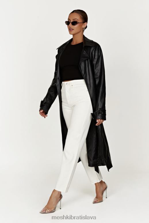 Meshki zanna rebrované tielko oblečenie čierna 4N0F6908