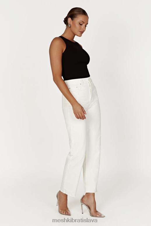 Meshki zanna rebrované tielko oblečenie čierna 4N0F6908