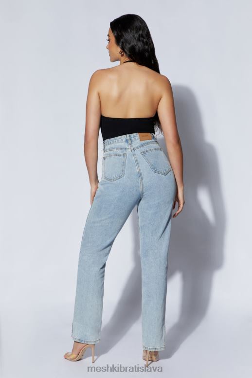 Meshki arden halter golier body body oblečenie čierna 4N0F6979