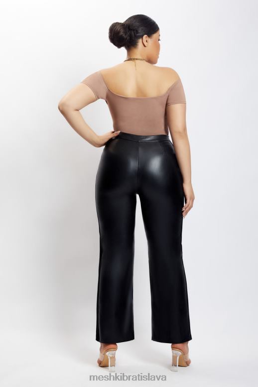 Meshki breanna vystrihla body oblečenie svetlo hnedá 4N0F61220