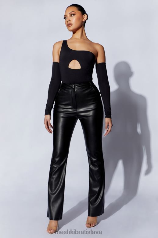 Meshki lexi jedno rameno vystrihnuté body oblečenie čierna 4N0F61111