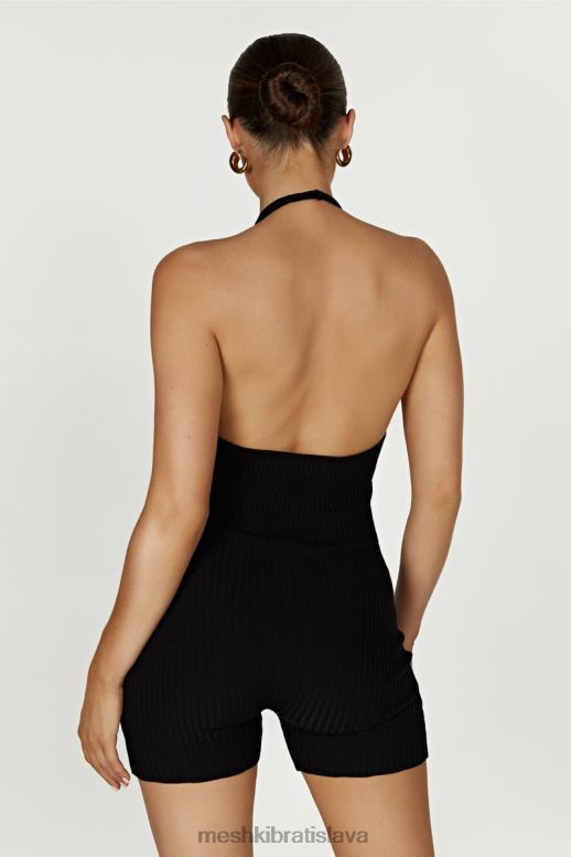 Meshki Pletená kombinéza s ohlávkou aitana oblečenie čierna 4N0F61391