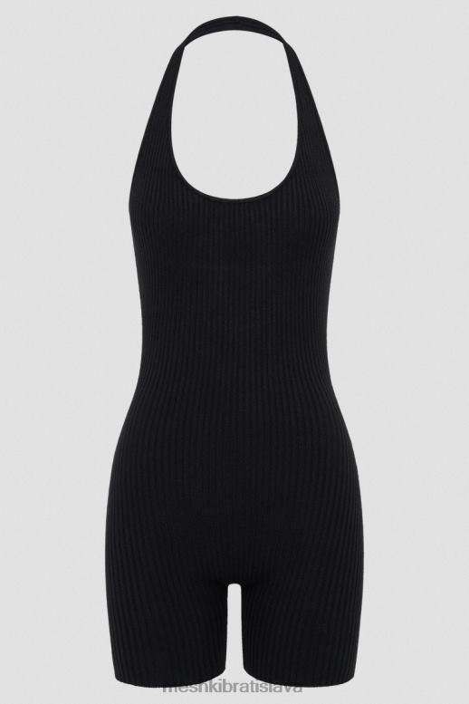 Meshki Pletená kombinéza s ohlávkou aitana oblečenie čierna 4N0F61391