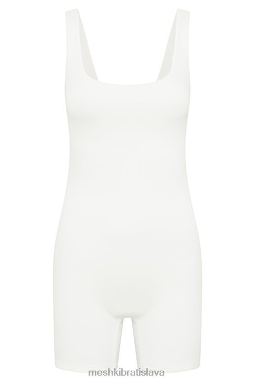 Meshki cecily recyklovaná nylonová kombinéza oblečenie biely 4N0F61287