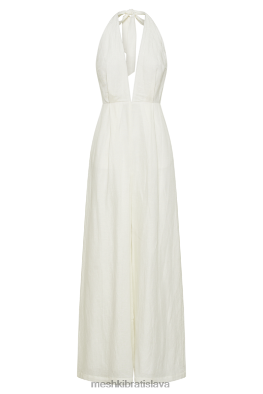 Meshki Blanca plátenná ohlávka kombinéza oblečenie biely 4N0F61231