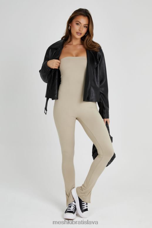 Meshki peggy overal bez ramienok oblečenie taupe 4N0F61379