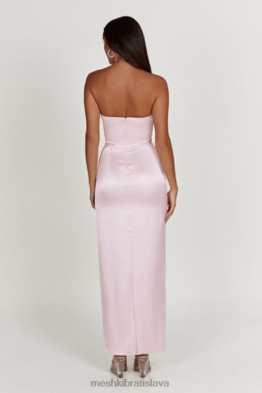 Meshki alanis maxi šaty bez ramienok oblečenie krištáľová ruža 4N0F6318