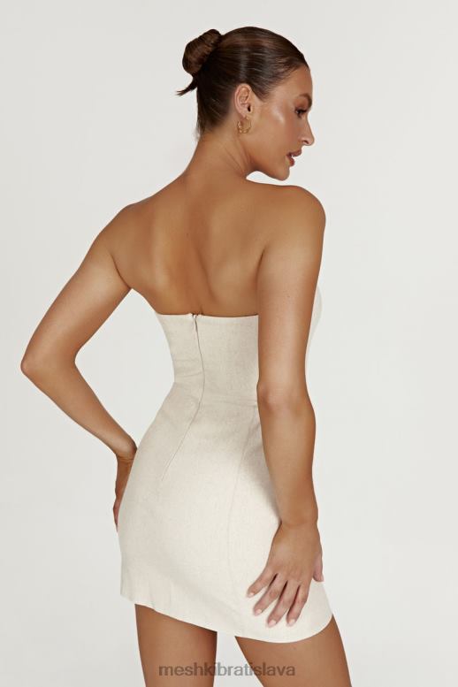 Meshki ľanové minišaty maci oblečenie prirodzené 4N0F6381