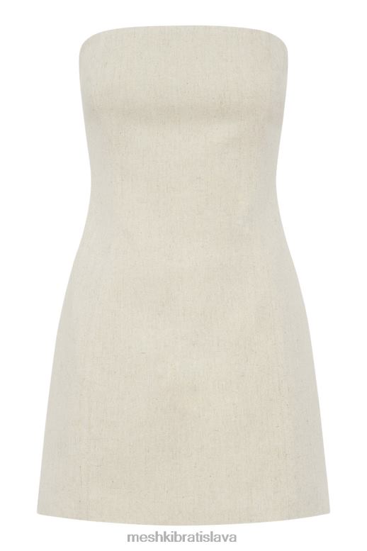 Meshki ľanové minišaty maci oblečenie prirodzené 4N0F6381