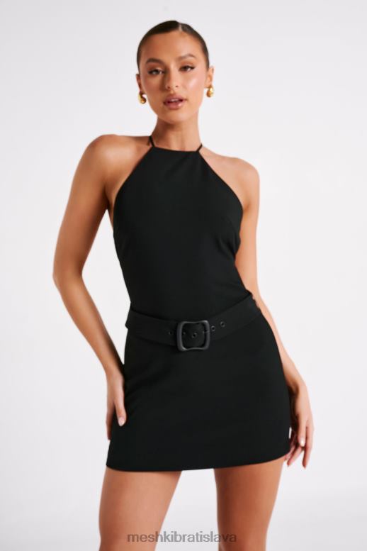Meshki diana oblekové mini šaty oblečenie čierna 4N0F670