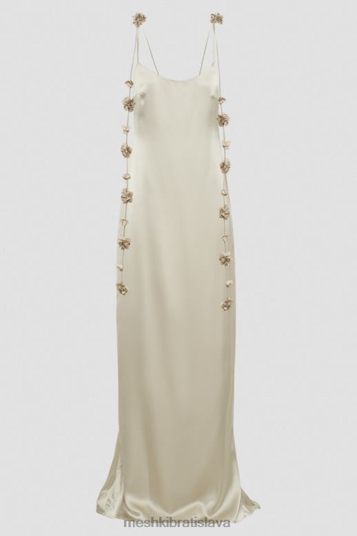 Meshki ružové šaty elenora oblečenie šampanské 4N0F6152